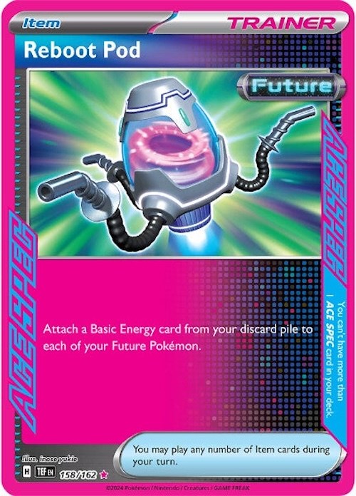 Reboot Pod (158/162) [Scarlet & Violet: Temporal Forces] - Pokémon - Card Brawlers | Quebec | Canada |