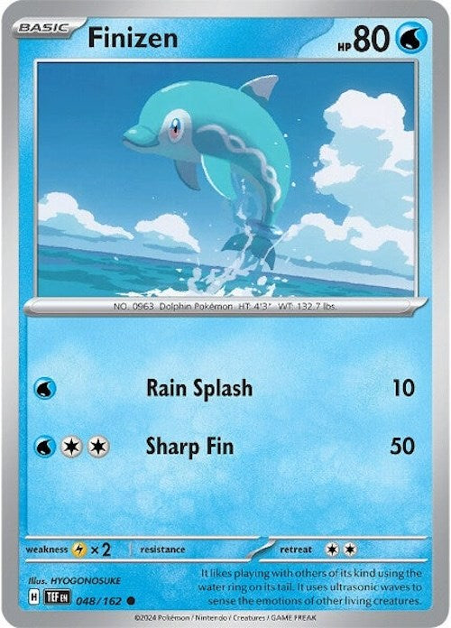 Finizen (048/162) [Scarlet & Violet: Temporal Forces] - Pokémon - Card Brawlers | Quebec | Canada |