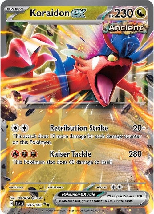 Koraidon ex (120/162) [Scarlet & Violet: Temporal Forces] - Pokémon - Card Brawlers | Quebec | Canada |