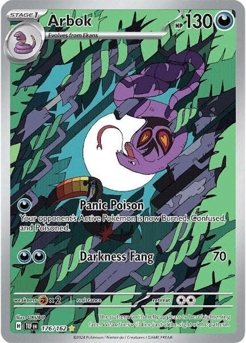 Arbok (176/162) [Scarlet & Violet: Temporal Forces] - Pokémon - Card Brawlers | Quebec | Canada |