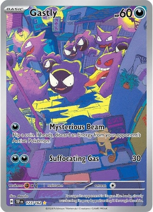 Gastly (177/162) [Scarlet & Violet: Temporal Forces] - Pokémon - Card Brawlers | Quebec | Canada |