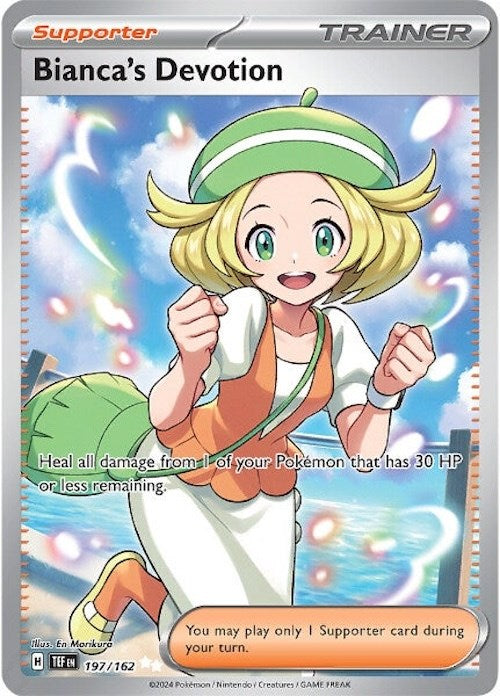 Bianca's Devotion (197/162) [Scarlet & Violet: Temporal Forces] - Pokémon - Card Brawlers | Quebec | Canada |