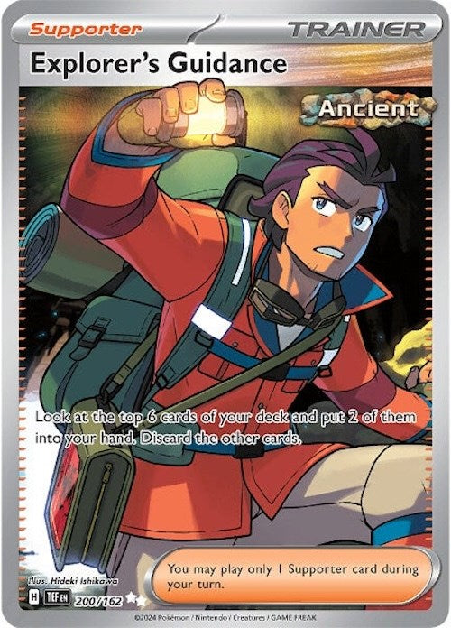 Explorer's Guidance (200/162) [Scarlet & Violet: Temporal Forces] - Pokémon - Card Brawlers | Quebec | Canada |