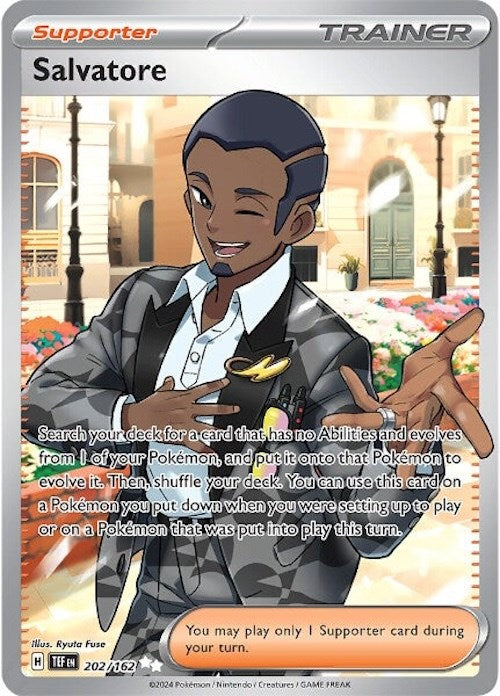 Salvatore (202/162) [Scarlet & Violet: Temporal Forces] - Pokémon - Card Brawlers | Quebec | Canada |