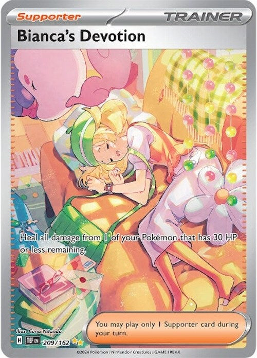 Bianca's Devotion (209/162) [Scarlet & Violet: Temporal Forces] - Pokémon - Card Brawlers | Quebec | Canada |