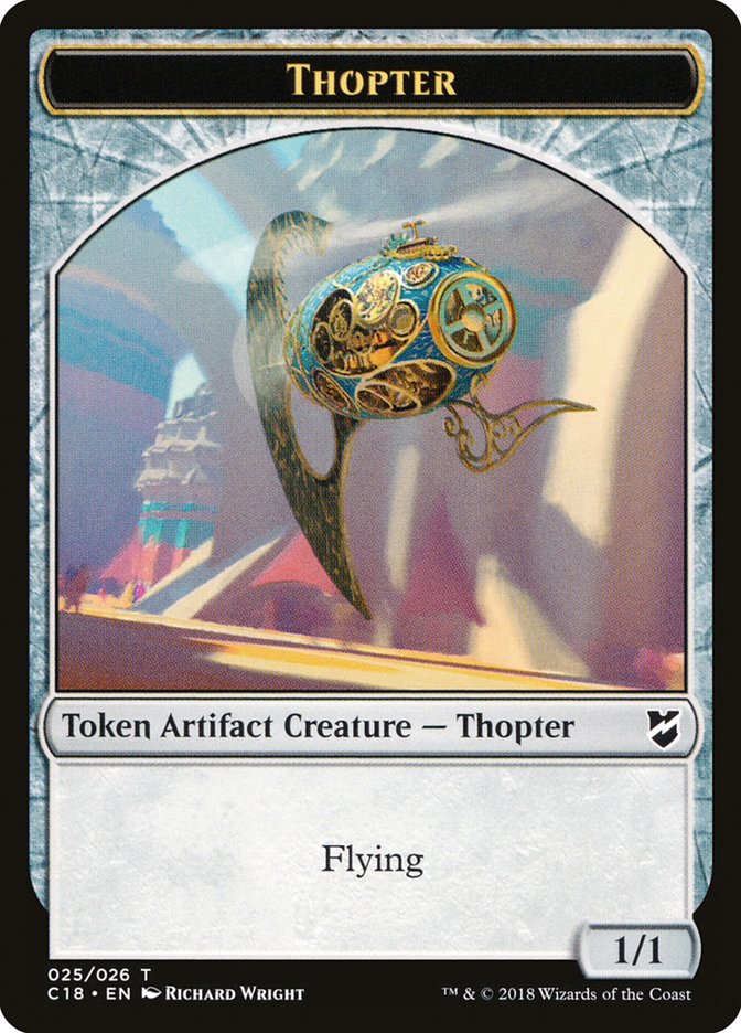 Thopter Token (025/026) [Commander 2018 Tokens] - Magic: The Gathering - Card Brawlers | Quebec | Canada |