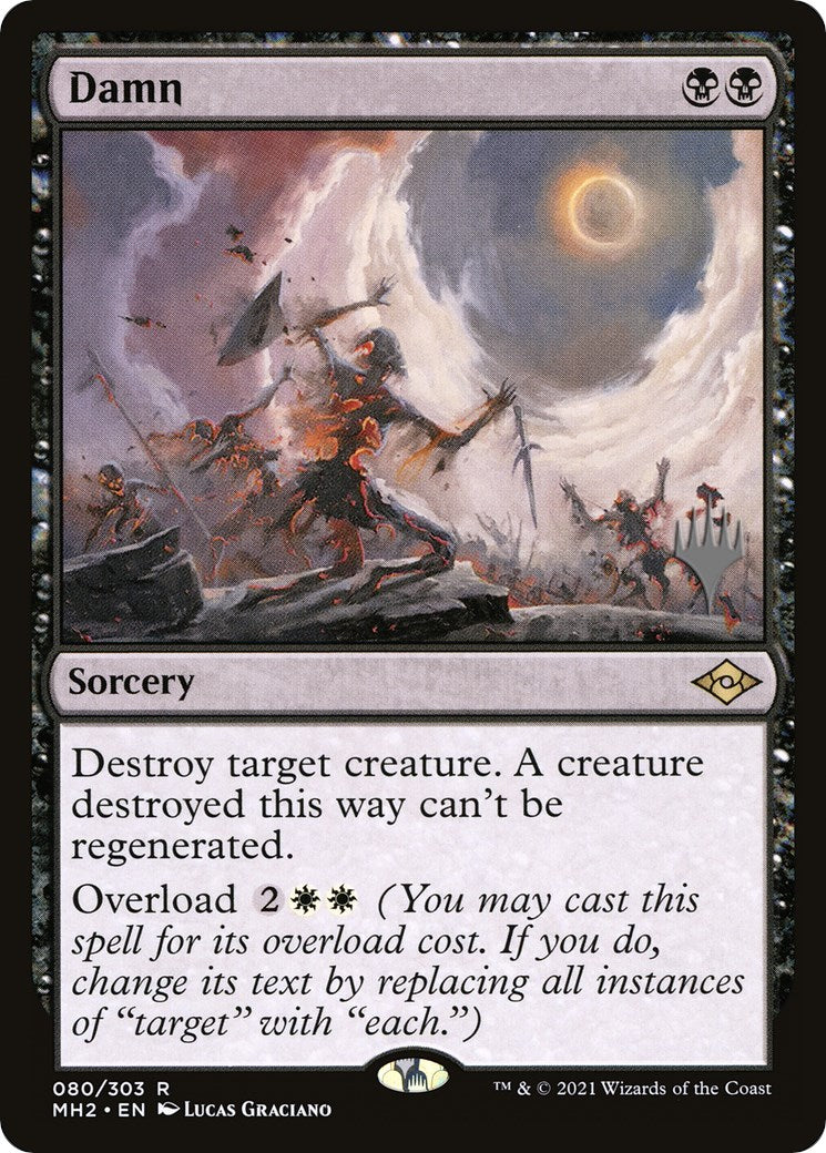 Damn [Murders at Karlov Manor Promos] - Magic: The Gathering - Card Brawlers | Quebec | Canada |