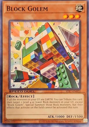 Block Golem (STP7-EN022) Common / Short Print - Yu-Gi-Oh! - Card Brawlers | Quebec | Canada |