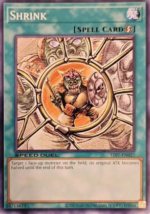 Shrink (STP7-EN027) Common / Short Print - Yu-Gi-Oh! - Card Brawlers | Quebec | Canada |