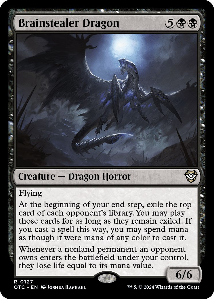 Brainstealer Dragon [Outlaws of Thunder Junction Commander] - Magic: The Gathering - Card Brawlers | Quebec | Canada |