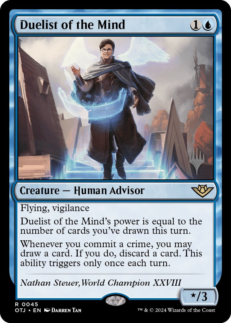 Duelist of the Mind (Promo Pack) [Outlaws of Thunder Junction Promos] - Magic: The Gathering - Card Brawlers | Quebec | Canada |