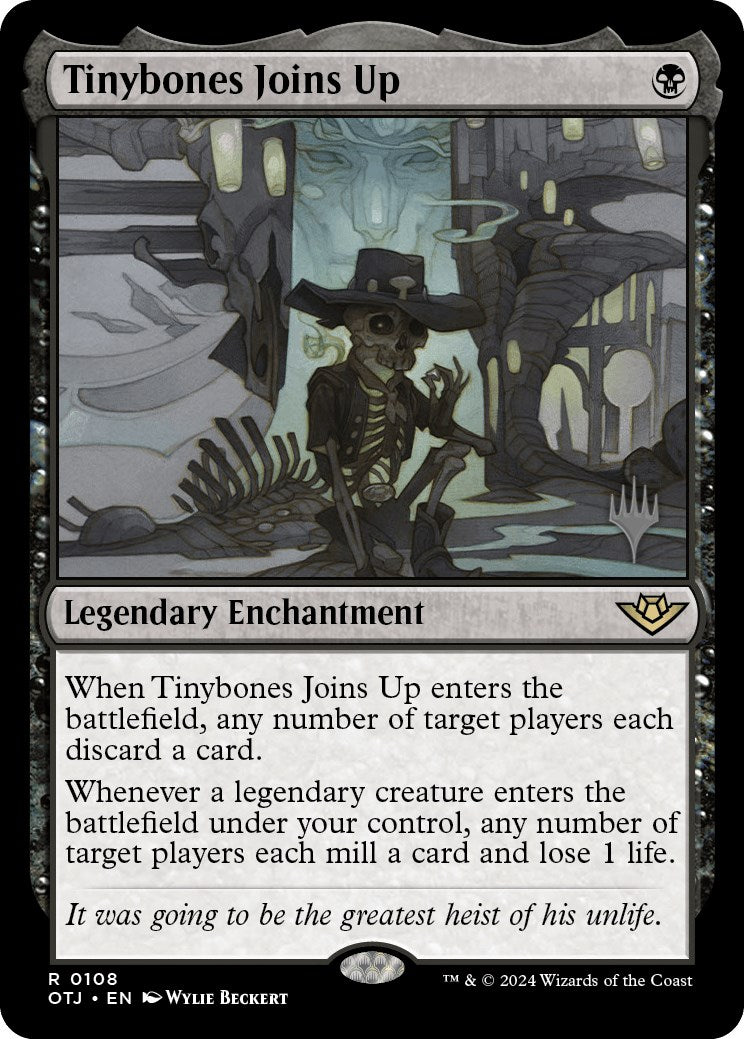 Tinybones Joins Up (Promo Pack) [Outlaws of Thunder Junction Promos] - Magic: The Gathering - Card Brawlers | Quebec | Canada |