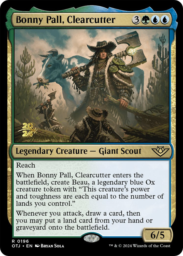 Bonny Pall, Clearcutter [Outlaws of Thunder Junction Prerelease Promos] - Magic: The Gathering - Card Brawlers | Quebec | Canada |
