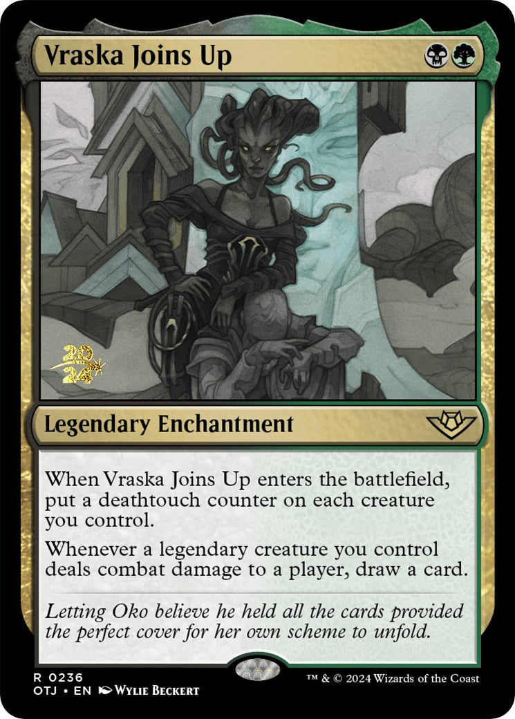 Vraska Joins Up [Outlaws of Thunder Junction Prerelease Promos] - Magic: The Gathering - Card Brawlers | Quebec | Canada |
