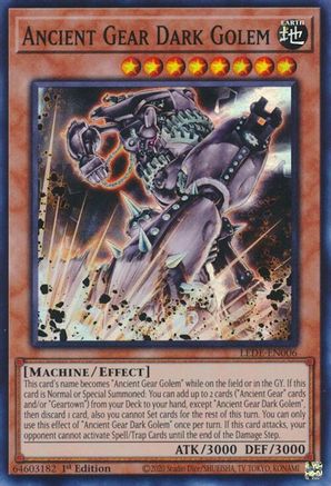 Ancient Gear Dark Golem [LEDE-EN006] Super Rare - Yu-Gi-Oh! - Card Brawlers | Quebec | Canada |