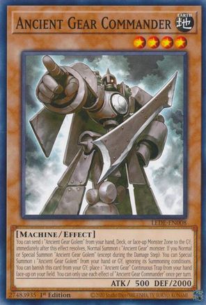 Ancient Gear Commander [LEDE-EN008] Common - Yu-Gi-Oh! - Card Brawlers | Quebec | Canada |