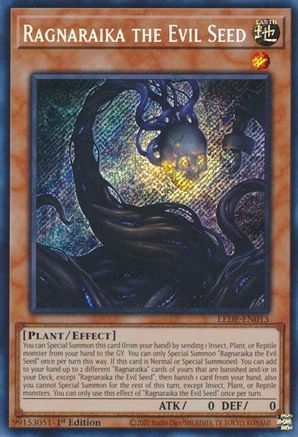 Ragnaraika the Evil Seed [LEDE-EN013] Secret Rare - Yu-Gi-Oh! - Card Brawlers | Quebec | Canada |