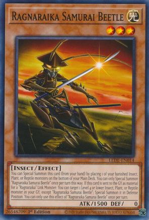 Ragnaraika Samurai Beetle [LEDE-EN014] Common - Yu-Gi-Oh! - Card Brawlers | Quebec | Canada |