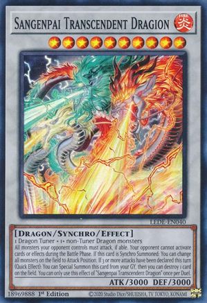 Sangenpai Transcendent Dragion [LEDE-EN040] Super Rare - Yu-Gi-Oh! - Card Brawlers | Quebec | Canada |