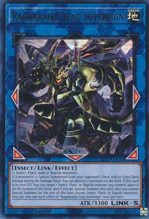 Ragnaraika Stag Sovereign [LEDE-EN050] Ultra Rare - Yu-Gi-Oh! - Card Brawlers | Quebec | Canada |