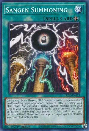 Sangen Summoning [LEDE-EN059] Common - Yu-Gi-Oh! - Card Brawlers | Quebec | Canada |