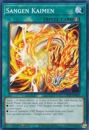 Sangen Kaimen [LEDE-EN060] Common - Yu-Gi-Oh! - Card Brawlers | Quebec | Canada |