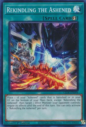 Rekindling the Ashened [LEDE-EN094] Super Rare - Yu-Gi-Oh! - Card Brawlers | Quebec | Canada |
