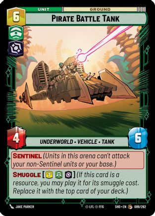 Pirate Battle Tank (089/262) (089/262) [Shadows of the Galaxy] - Fantasy Flight Games - Card Brawlers | Quebec | Canada |