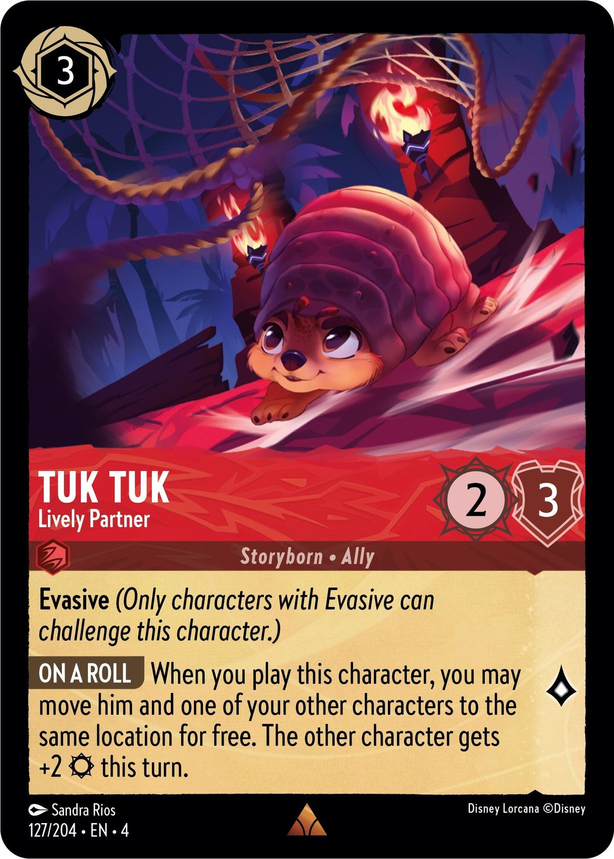 Tuk Tuk - Lively Partner (127/204) [Ursula's Return] - Disney - Card Brawlers | Quebec | Canada |