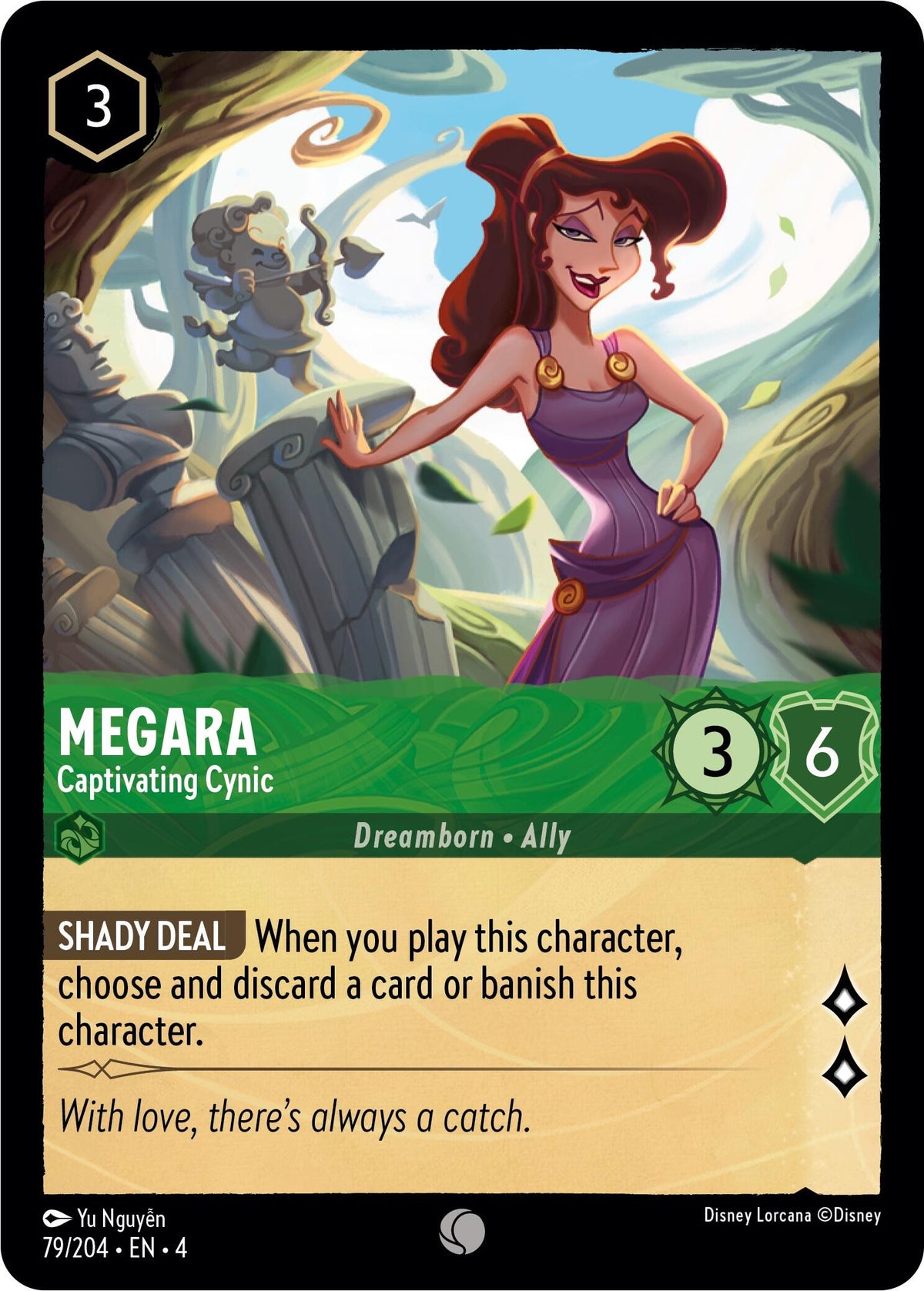 Megara - Captivating Cynic (79/204) [Ursula's Return] - Disney - Card Brawlers | Quebec | Canada |
