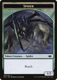 Spider // Spirit Double-Sided Token [Modern Horizons Tokens] - Magic: The Gathering - Card Brawlers | Quebec | Canada |