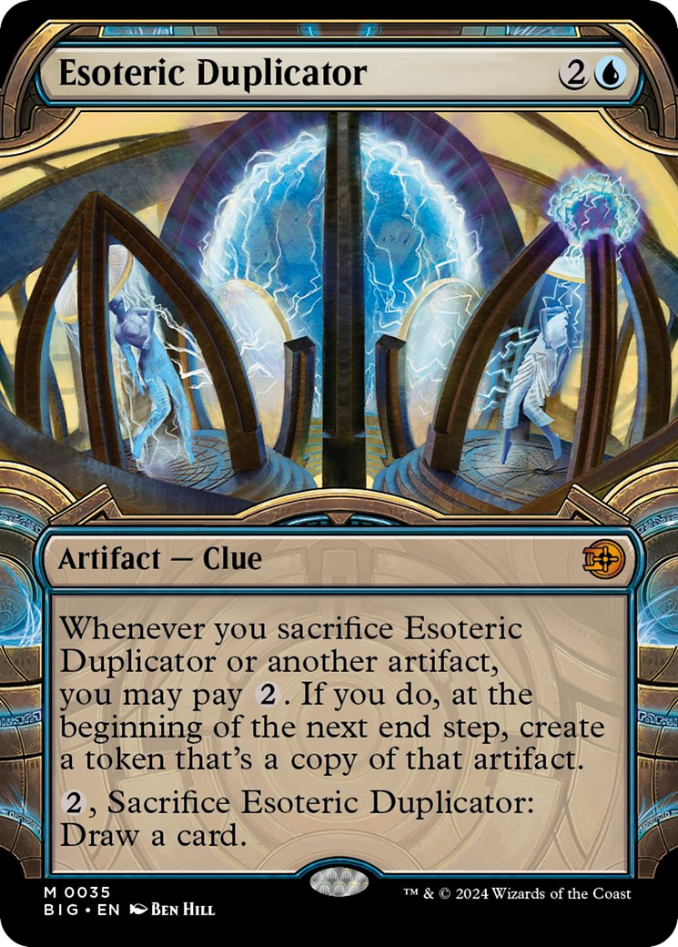Esoteric Duplicator (Showcase) [Outlaws of Thunder Junction: The Big Score] - Magic: The Gathering - Card Brawlers | Quebec | Canada |