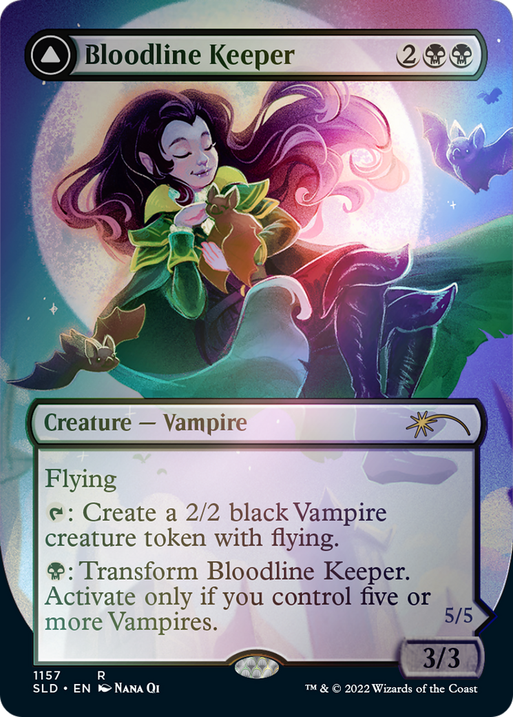 Bloodline Keeper // Lord of Lineage (Borderless) [Secret Lair: From Cute to Brute] - Magic: The Gathering - Card Brawlers | Quebec | Canada |