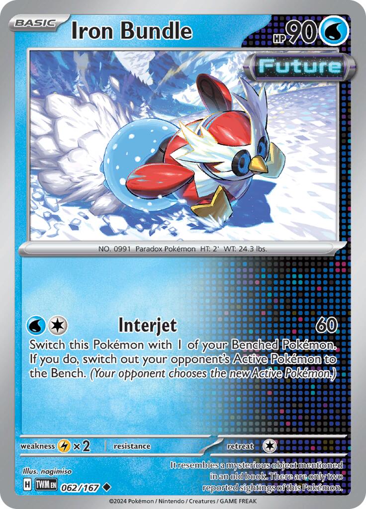 Iron Bundle (062/167) [Scarlet & Violet: Twilight Masquerade] - Pokémon - Card Brawlers | Quebec | Canada |