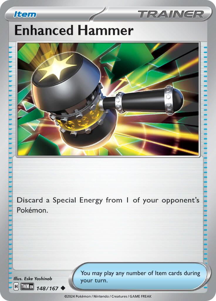 Enhanced Hammer (148/167) [Scarlet & Violet: Twilight Masquerade] - Pokémon - Card Brawlers | Quebec | Canada |