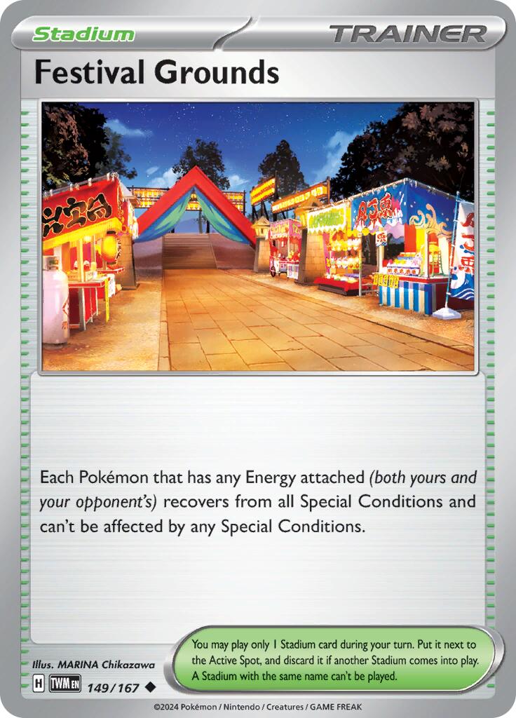 Festival Grounds (149/167) [Scarlet & Violet: Twilight Masquerade] - Pokémon - Card Brawlers | Quebec | Canada |