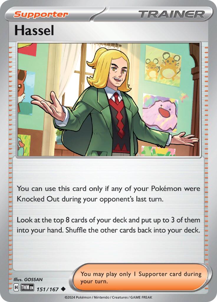 Hassel (151/167) [Scarlet & Violet: Twilight Masquerade] - Pokémon - Card Brawlers | Quebec | Canada |