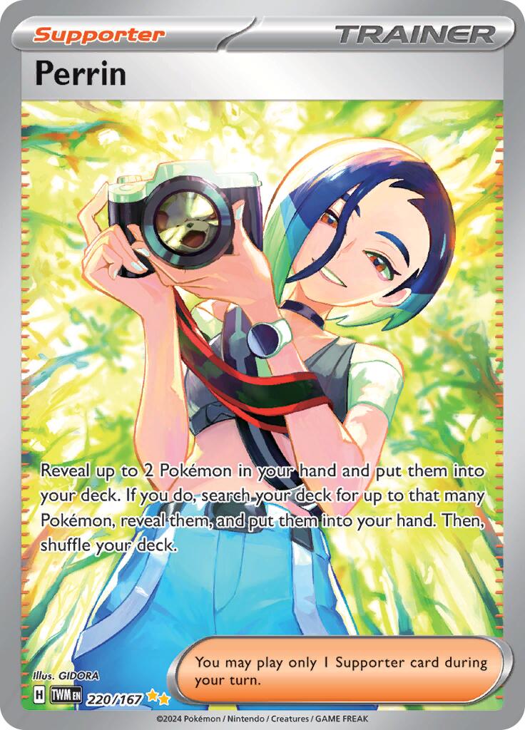 Perrin (220/167) [Scarlet & Violet: Twilight Masquerade] - Pokémon - Card Brawlers | Quebec | Canada |