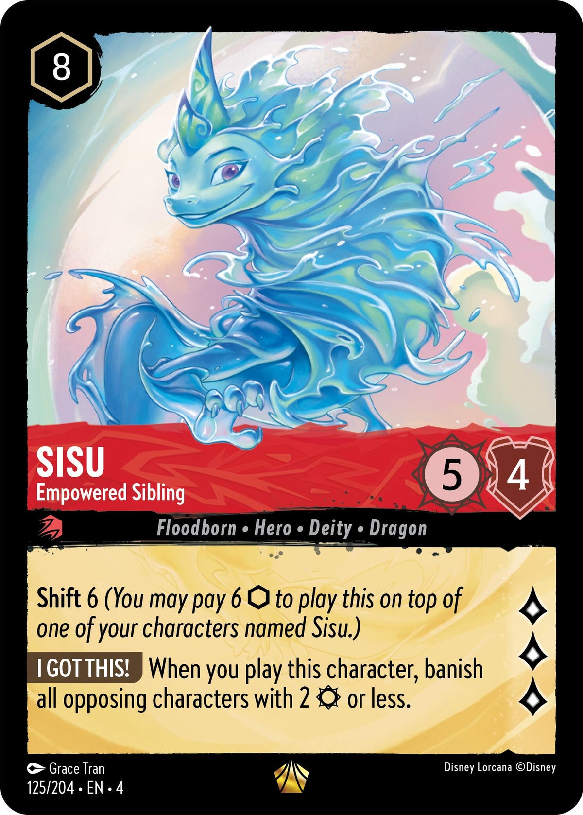 Sisu - Empowered Sibling (125/204) [Ursula's Return] - Disney - Card Brawlers | Quebec | Canada |