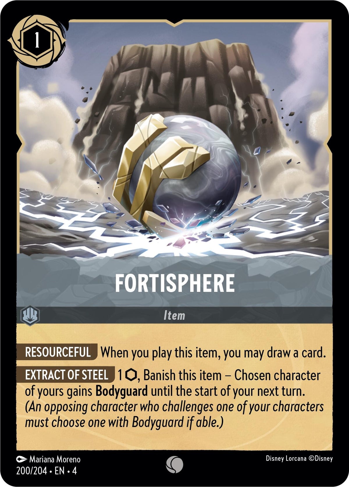 Fortisphere (200/204) [Ursula's Return] - Disney - Card Brawlers | Quebec | Canada |