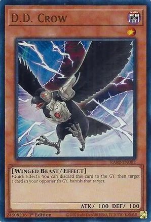 D.D. Crow (UR) [RA02-EN002] Ultra Rare - Yu-Gi-Oh! - Card Brawlers | Quebec | Canada |