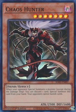 Chaos Hunter [RA02-EN007] Super Rare - Yu-Gi-Oh! - Card Brawlers | Quebec | Canada |