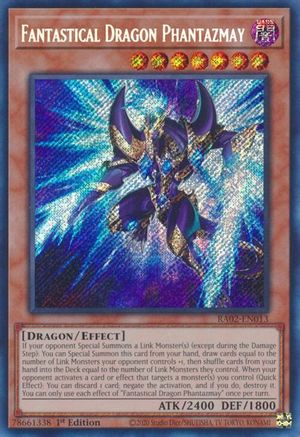 Fantastical Dragon Phantazmay (Alternate Art) (Secret Rare) [RA02-EN013] Secret Rare - Yu-Gi-Oh! - Card Brawlers | Quebec | Canada |