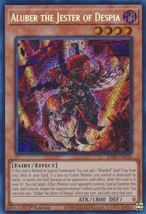 Aluber the Jester of Despia (Secret Rare) [RA02-EN016] Secret Rare - Yu-Gi-Oh! - Card Brawlers | Quebec | Canada |