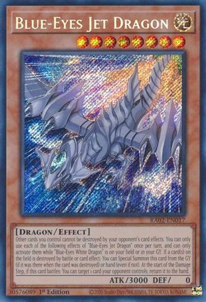 Blue-Eyes Jet Dragon (Secret Rare) [RA02-EN017] Secret Rare - Yu-Gi-Oh! - Card Brawlers | Quebec | Canada |