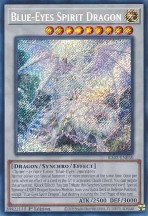 Blue-Eyes Spirit Dragon (Secret Rare) [RA02-EN030] Secret Rare - Yu-Gi-Oh! - Card Brawlers | Quebec | Canada |