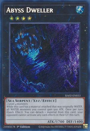 Abyss Dweller (Secret Rare) [RA02-EN033] Secret Rare - Yu-Gi-Oh! - Card Brawlers | Quebec | Canada |