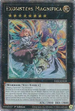 Exosisters Magnifica (Quarter Century Secret Rare) [RA02-EN038] Quarter Century Secret Rare - Yu-Gi-Oh! - Card Brawlers | Quebec | Canada |
