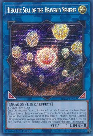 Hieratic Seal of the Heavenly Spheres (Secret Rare) [RA02-EN039] Secret Rare - Yu-Gi-Oh! - Card Brawlers | Quebec | Canada |