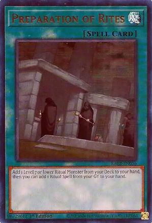 Preparation of Rites (UR) [RA02-EN056] Ultra Rare - Yu-Gi-Oh! - Card Brawlers | Quebec | Canada |